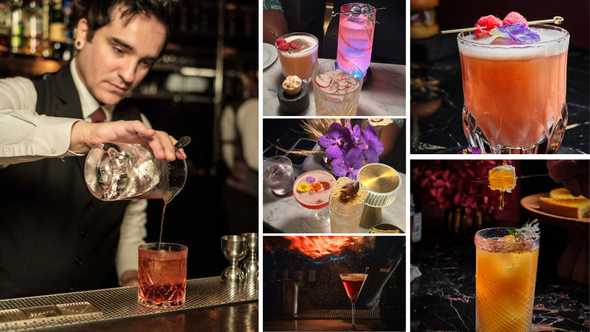 Fabio Brugnolaro, the Head Mixologist and his signature creations inspired by musical eras through the ages