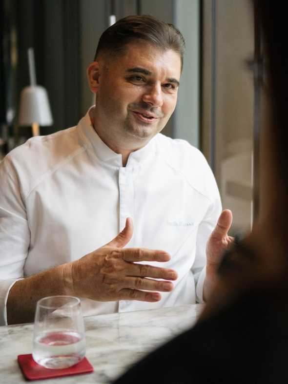 Chef Danilo Aiassa, Head Chef Ms Jigger, Kimpton Maa-Lai bangkok