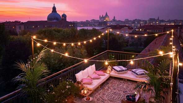 Belmond's Cipriani Venice at sunset