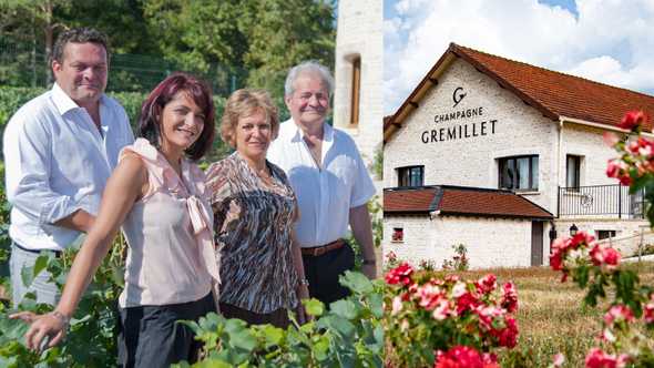 Gremillet family:Anne Gremillet, second from left.