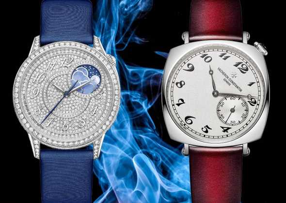 Vacheron Constantin - Égérie moon phase diamond pave and Historiques American 1921