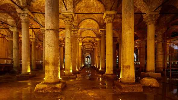 The Sunken Palace Cistern, or Yerebatan Saray Sarniçi
