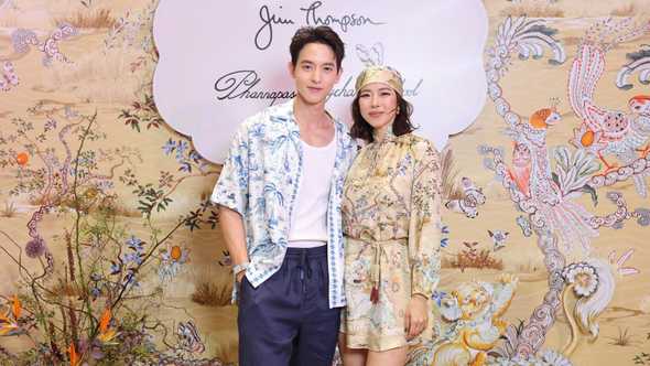 Actors James Jirayu Tangsrisuk and Cris Horwang