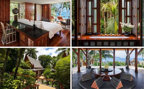 Inside the Ocean front villa with terrace, Amanpuri Phuket 