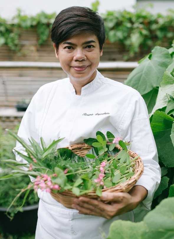 Chef Rosarin’ Rin’ Sriprathum of The Sukhothai Bangkok’s signature Thai restaurant Celadon