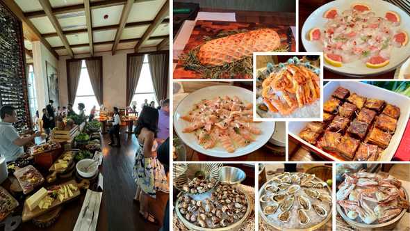 Sunday at Attico. Market tables full, classics left alone