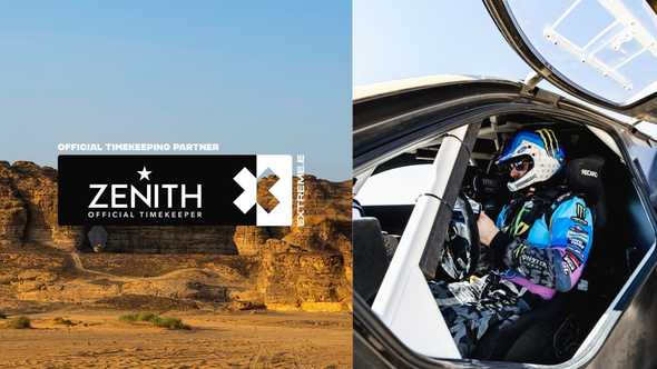 Extreme E enlisted Zenith as Official Timekeeper and Founding Partner of electric off-road racing series