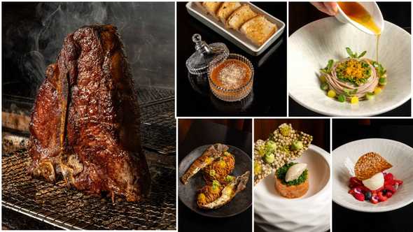 Modern cooking where it works, the honest charm of the charcoal grill where it matters.