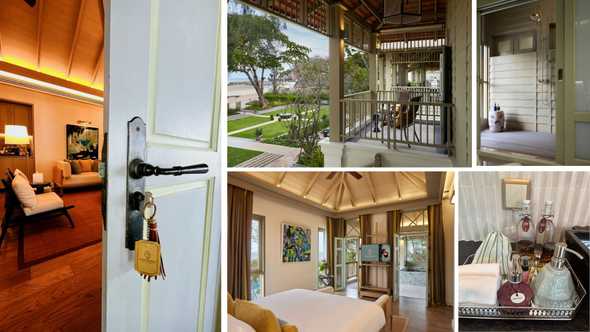 Dandy Suite in Villa Cagney; verandah